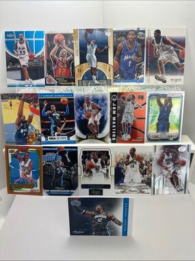 Tracy McGrady, Dwight Howard, Grant Hill Orlando Magic vintage stars lot of 16